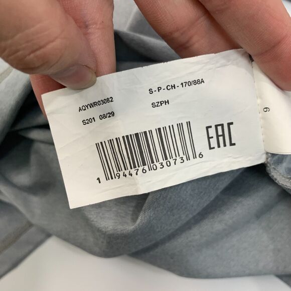 Quiksilver T Shirt Mens S Small Gray Short Sleeve Moisture Wicking Stretch Tee - Picture 9 of 11